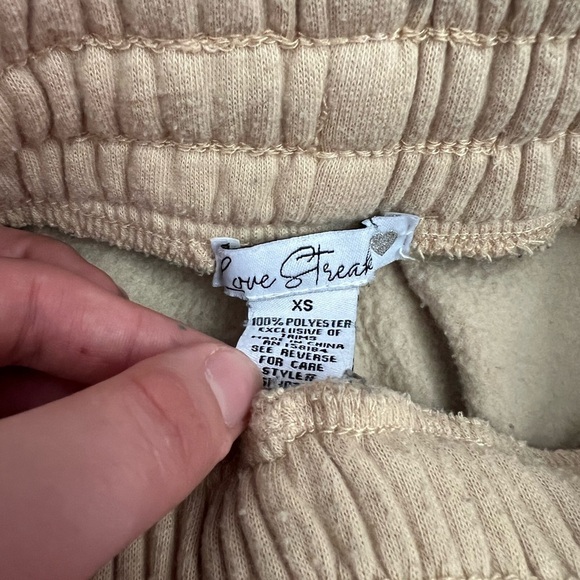 Love Streak Tan Shorts - Picture 2 of 3